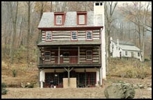 Chester Spring's Log House